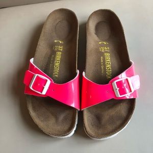 Birkenstock Madrid pink patent size 37